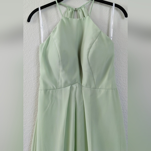 AW Nannie Bridesmaid Prom Formal Special Occasion Wedding Guest Dress, 4, Green - Picture 5 of 8